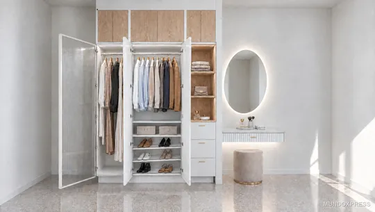 Closet abierto